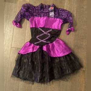 Girls monster high Halloween costume dress size medium